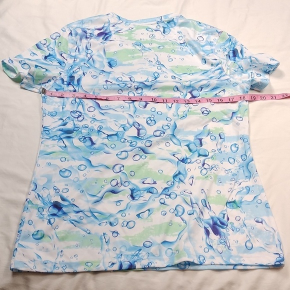 Reel Legends Freeline women's v neck top size medium - Picture 9 of 9